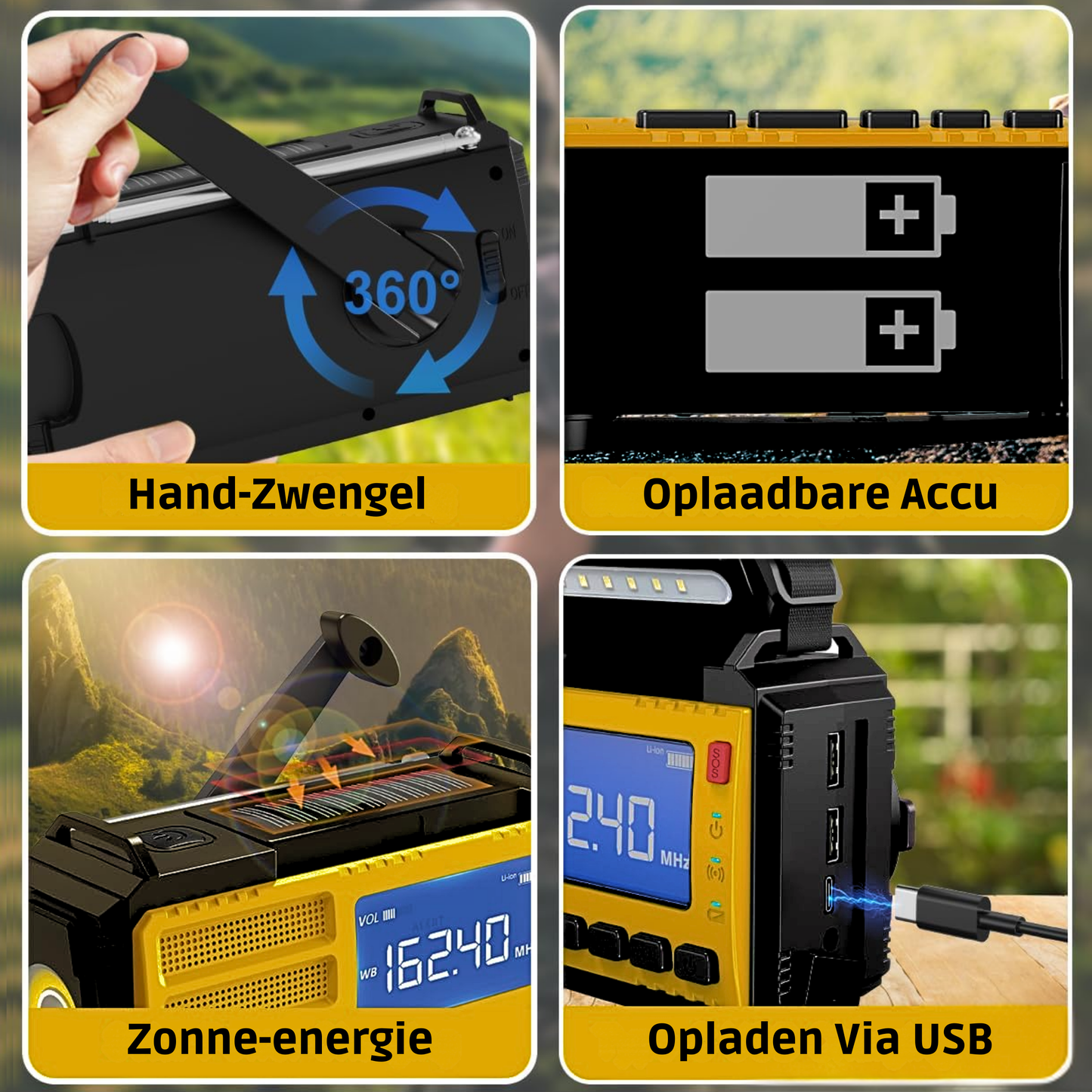 LifeSafe | Notfallradio mit Powerbank