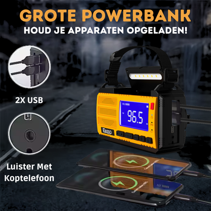 LifeSafe | Notfallradio mit Powerbank